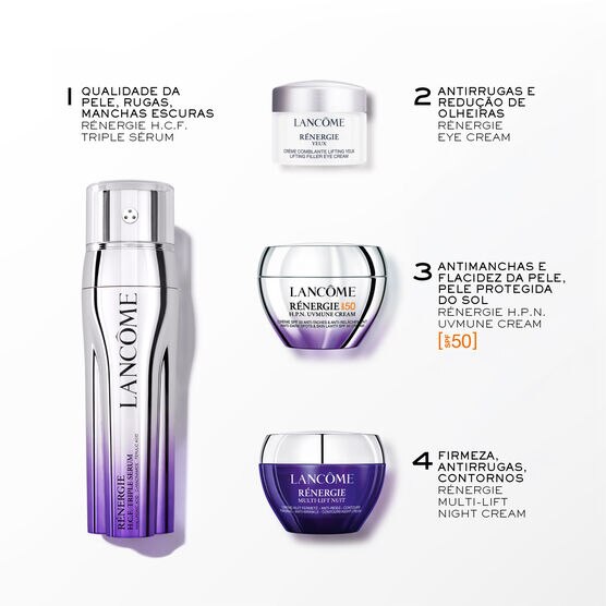 Kit Rotina Facial Dia e Noite Lanc&ocirc;me R&eacute;nergie com Retinol